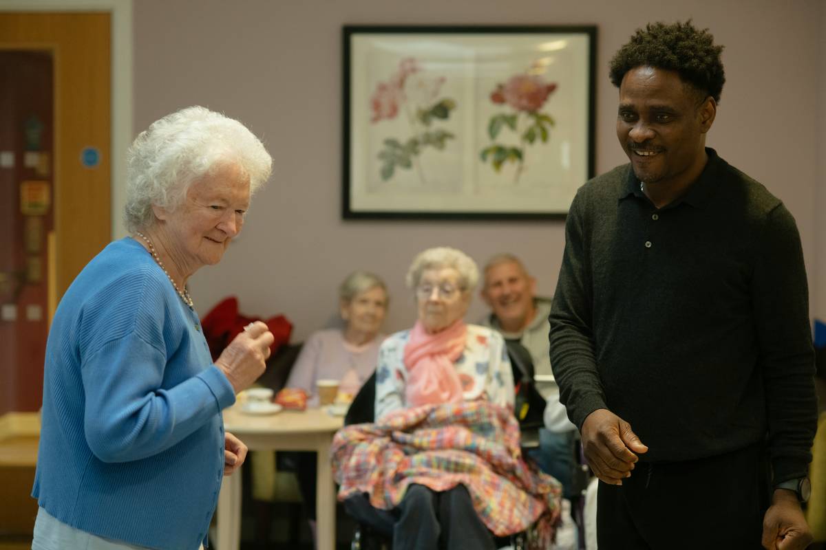 assisted living retirement home procedures: checklist and documents on a table during elder care planning